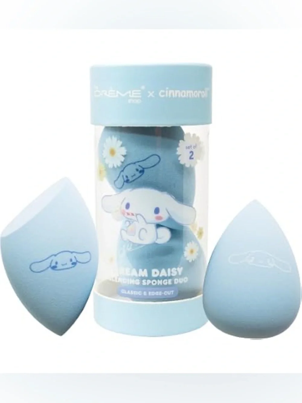 Sanrio Cinnamoroll Light Blue Makeup Sponge Duo